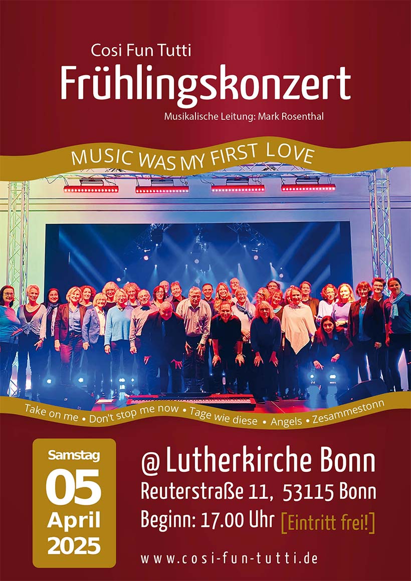 Frühlingskonzert / Plakat 2025
